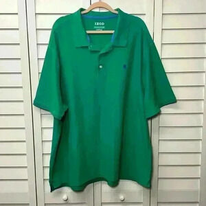 IZOD Advantage Performance Stretch Short Sleeve Polo Shirt Size 4XL